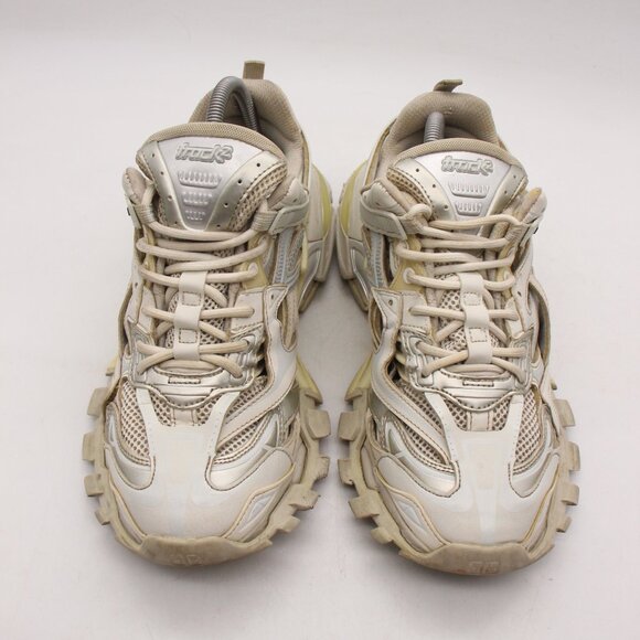 Balenciaga Track Sneaker Men's size US 9 White Lace Up Shoes - Picture 2 of 10